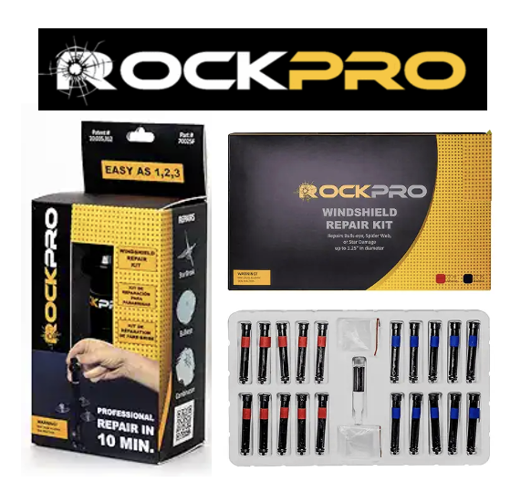 RockPro windshield repair kit products.