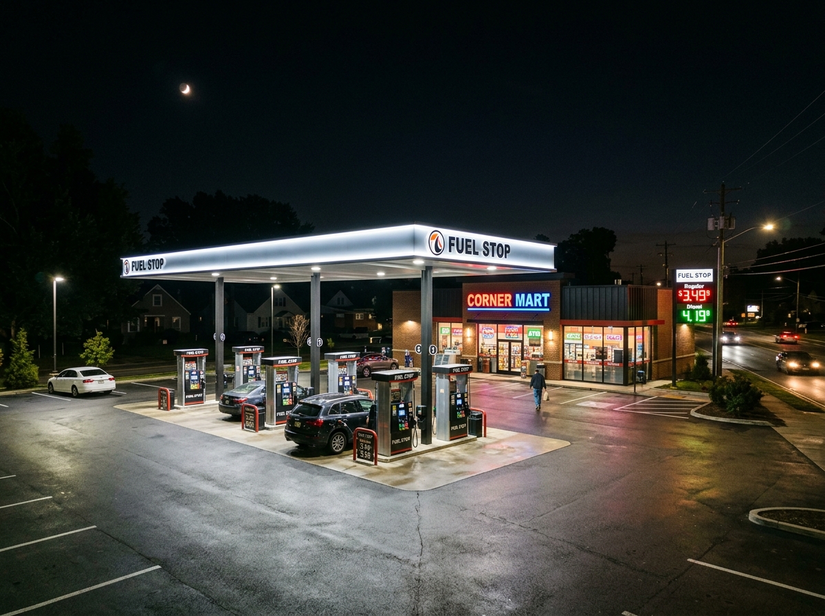 C-Stores with Gas