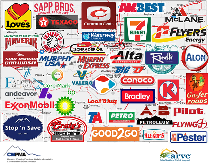 Colorado convenience store brands map